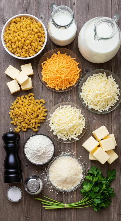 Creamy Mac and Cheese Recipe - cooking process