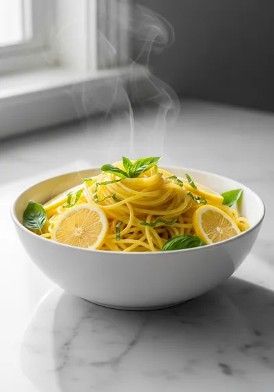 One Pot Lemon Spaghetti