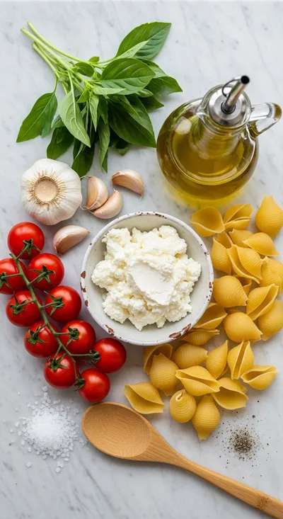 Tomato Ricotta Pasta Recipe - cooking process