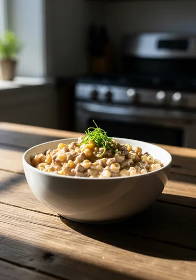 Vegan Hamburger Helper